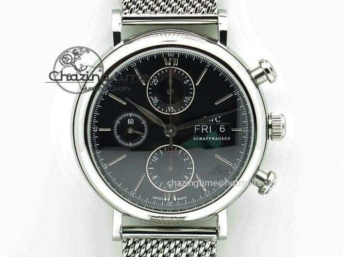MIROTIME 0520 Youthful Pilot Chrono RG 3878 Gray Dial on Light Brown Leather Strap A 7394